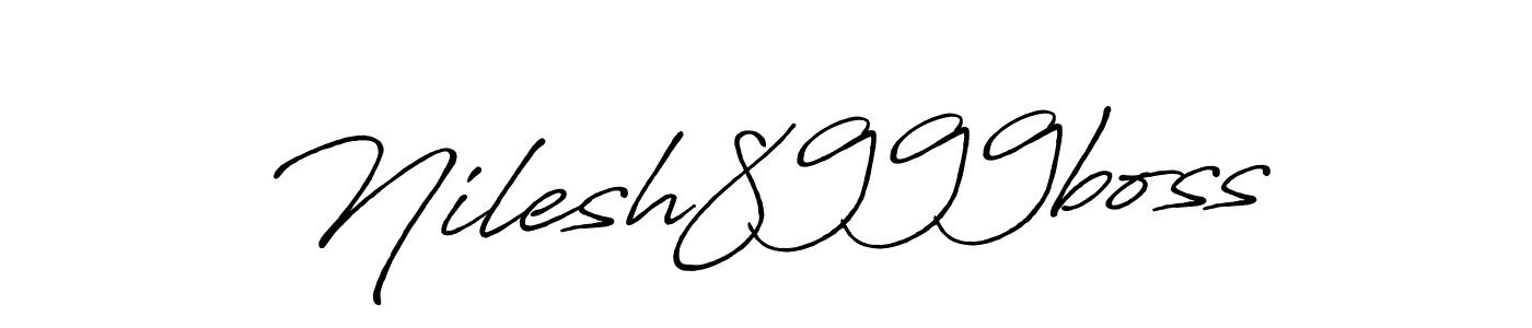 It looks lik you need a new signature style for name Nilesh8999boss. Design unique handwritten (Antro_Vectra_Bolder) signature with our free signature maker in just a few clicks. Nilesh8999boss signature style 7 images and pictures png