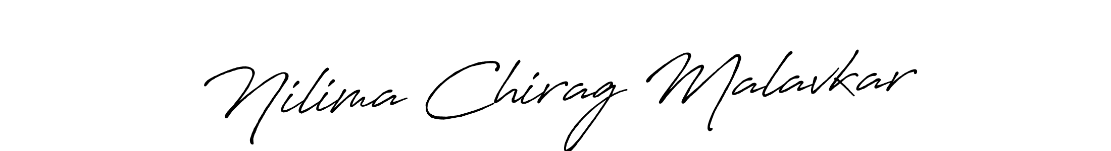 Make a beautiful signature design for name Nilima Chirag Malavkar. Use this online signature maker to create a handwritten signature for free. Nilima Chirag Malavkar signature style 7 images and pictures png