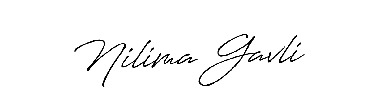 You can use this online signature creator to create a handwritten signature for the name Nilima Gavli. This is the best online autograph maker. Nilima Gavli signature style 7 images and pictures png