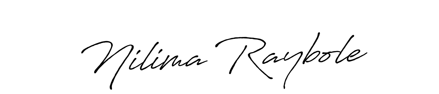 Make a short Nilima Raybole signature style. Manage your documents anywhere anytime using Antro_Vectra_Bolder. Create and add eSignatures, submit forms, share and send files easily. Nilima Raybole signature style 7 images and pictures png