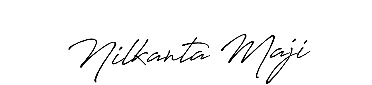 Similarly Antro_Vectra_Bolder is the best handwritten signature design. Signature creator online .You can use it as an online autograph creator for name Nilkanta Maji. Nilkanta Maji signature style 7 images and pictures png