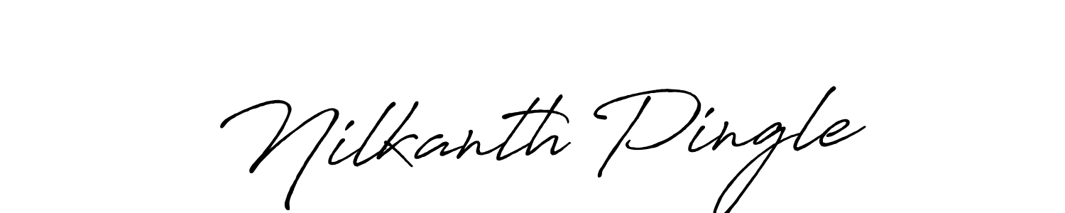 It looks lik you need a new signature style for name Nilkanth Pingle. Design unique handwritten (Antro_Vectra_Bolder) signature with our free signature maker in just a few clicks. Nilkanth Pingle signature style 7 images and pictures png