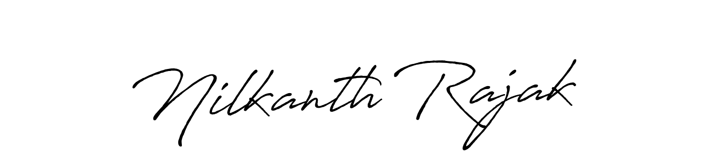 It looks lik you need a new signature style for name Nilkanth Rajak. Design unique handwritten (Antro_Vectra_Bolder) signature with our free signature maker in just a few clicks. Nilkanth Rajak signature style 7 images and pictures png