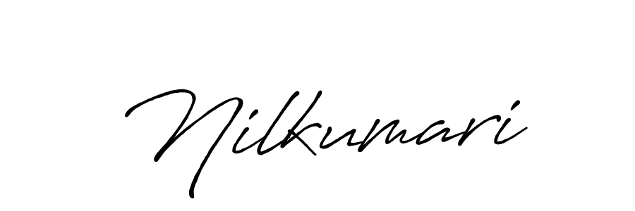 Antro_Vectra_Bolder is a professional signature style that is perfect for those who want to add a touch of class to their signature. It is also a great choice for those who want to make their signature more unique. Get Nilkumari name to fancy signature for free. Nilkumari signature style 7 images and pictures png