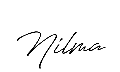 Make a short Nilma signature style. Manage your documents anywhere anytime using Antro_Vectra_Bolder. Create and add eSignatures, submit forms, share and send files easily. Nilma signature style 7 images and pictures png