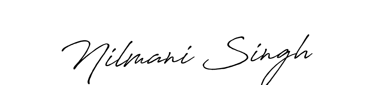 You should practise on your own different ways (Antro_Vectra_Bolder) to write your name (Nilmani Singh) in signature. don't let someone else do it for you. Nilmani Singh signature style 7 images and pictures png