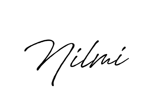 Also You can easily find your signature by using the search form. We will create Nilmi name handwritten signature images for you free of cost using Antro_Vectra_Bolder sign style. Nilmi signature style 7 images and pictures png