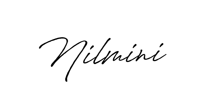 You can use this online signature creator to create a handwritten signature for the name Nilmini. This is the best online autograph maker. Nilmini signature style 7 images and pictures png