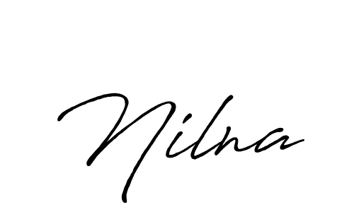 Also we have Nilna name is the best signature style. Create professional handwritten signature collection using Antro_Vectra_Bolder autograph style. Nilna signature style 7 images and pictures png