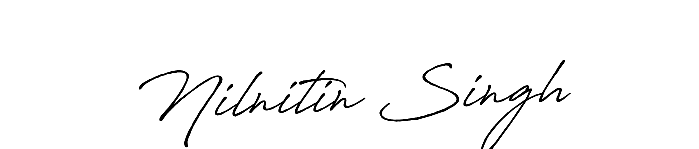 It looks lik you need a new signature style for name Nilnitin Singh. Design unique handwritten (Antro_Vectra_Bolder) signature with our free signature maker in just a few clicks. Nilnitin Singh signature style 7 images and pictures png