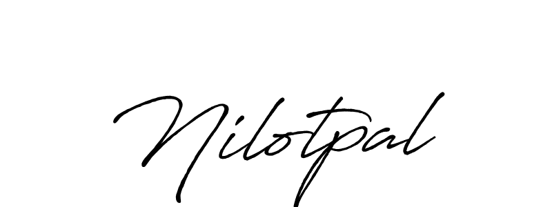 How to Draw Nilotpal signature style? Antro_Vectra_Bolder is a latest design signature styles for name Nilotpal. Nilotpal signature style 7 images and pictures png