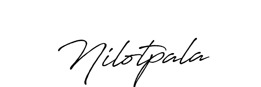 Antro_Vectra_Bolder is a professional signature style that is perfect for those who want to add a touch of class to their signature. It is also a great choice for those who want to make their signature more unique. Get Nilotpala name to fancy signature for free. Nilotpala signature style 7 images and pictures png