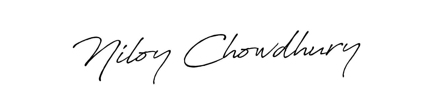 Here are the top 10 professional signature styles for the name Niloy Chowdhury. These are the best autograph styles you can use for your name. Niloy Chowdhury signature style 7 images and pictures png