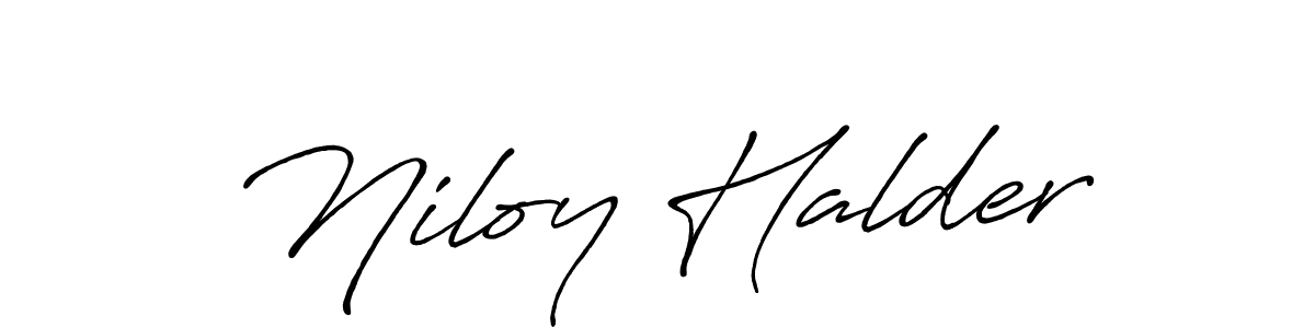 This is the best signature style for the Niloy Halder name. Also you like these signature font (Antro_Vectra_Bolder). Mix name signature. Niloy Halder signature style 7 images and pictures png