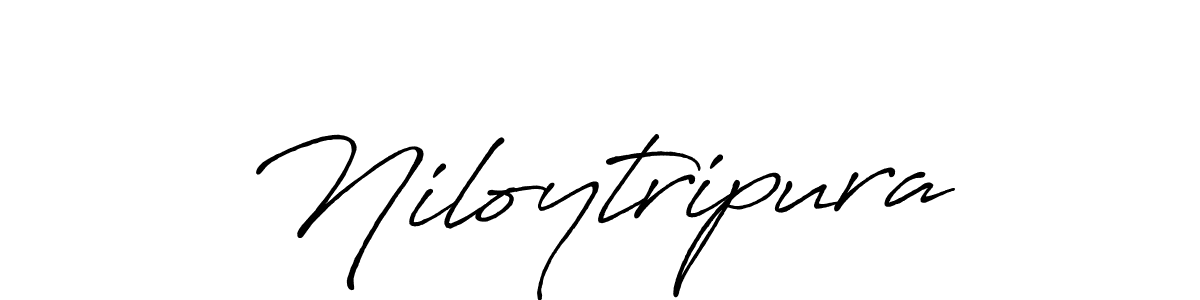 It looks lik you need a new signature style for name Niloytripura. Design unique handwritten (Antro_Vectra_Bolder) signature with our free signature maker in just a few clicks. Niloytripura signature style 7 images and pictures png