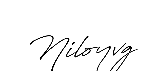 How to Draw Niloyvg signature style? Antro_Vectra_Bolder is a latest design signature styles for name Niloyvg. Niloyvg signature style 7 images and pictures png