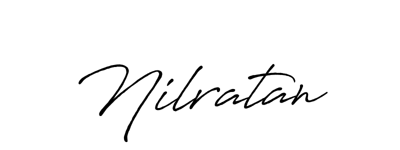 Create a beautiful signature design for name Nilratan. With this signature (Antro_Vectra_Bolder) fonts, you can make a handwritten signature for free. Nilratan signature style 7 images and pictures png