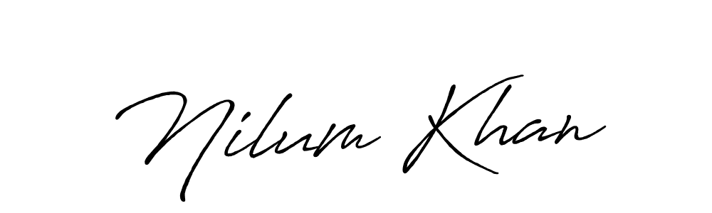 Make a beautiful signature design for name Nilum Khan. Use this online signature maker to create a handwritten signature for free. Nilum Khan signature style 7 images and pictures png