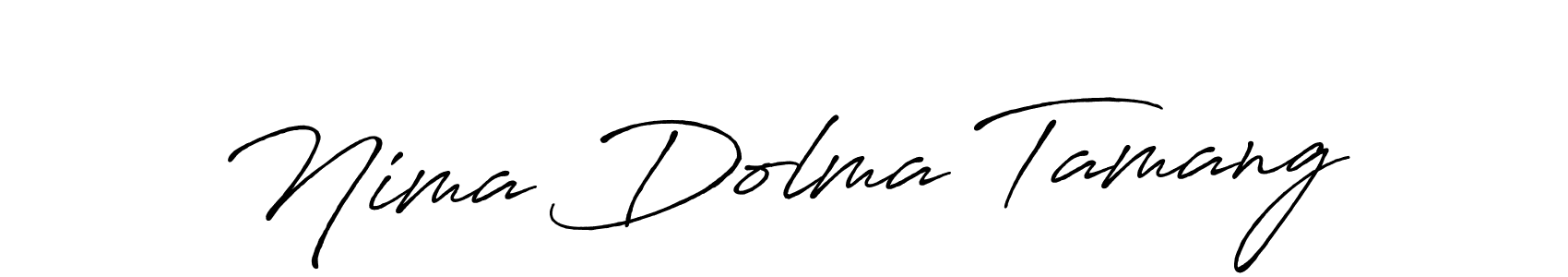 How to Draw Nima Dolma Tamang signature style? Antro_Vectra_Bolder is a latest design signature styles for name Nima Dolma Tamang. Nima Dolma Tamang signature style 7 images and pictures png