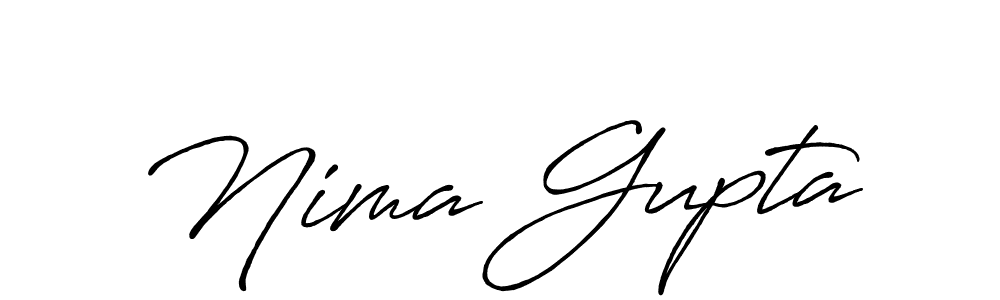 Once you've used our free online signature maker to create your best signature Antro_Vectra_Bolder style, it's time to enjoy all of the benefits that Nima Gupta name signing documents. Nima Gupta signature style 7 images and pictures png