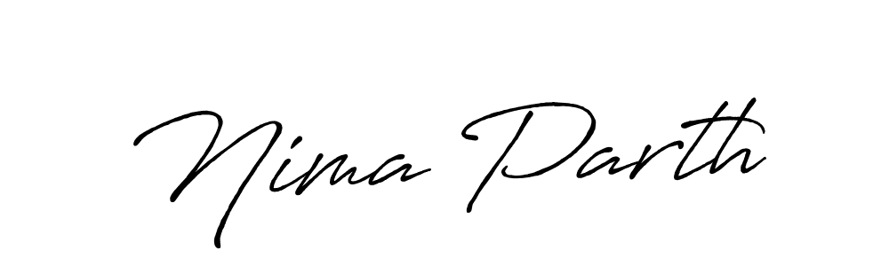 Make a short Nima Parth signature style. Manage your documents anywhere anytime using Antro_Vectra_Bolder. Create and add eSignatures, submit forms, share and send files easily. Nima Parth signature style 7 images and pictures png