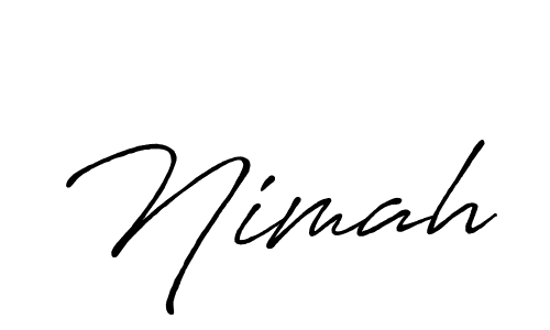 Best and Professional Signature Style for Nimah. Antro_Vectra_Bolder Best Signature Style Collection. Nimah signature style 7 images and pictures png