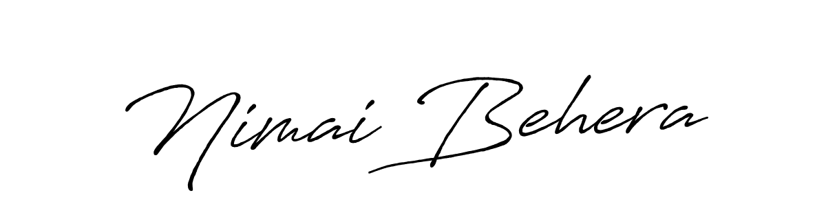 You should practise on your own different ways (Antro_Vectra_Bolder) to write your name (Nimai Behera) in signature. don't let someone else do it for you. Nimai Behera signature style 7 images and pictures png