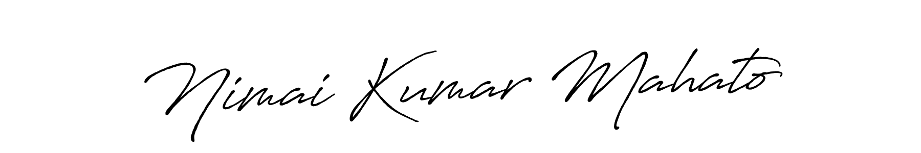 Use a signature maker to create a handwritten signature online. With this signature software, you can design (Antro_Vectra_Bolder) your own signature for name Nimai Kumar Mahato. Nimai Kumar Mahato signature style 7 images and pictures png