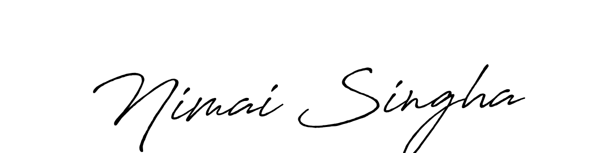 You can use this online signature creator to create a handwritten signature for the name Nimai Singha. This is the best online autograph maker. Nimai Singha signature style 7 images and pictures png