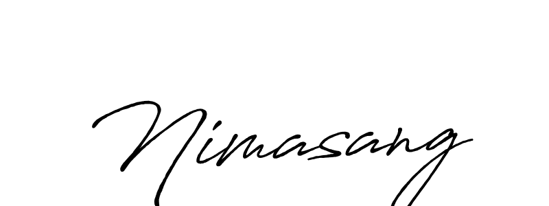 See photos of Nimasang official signature by Spectra . Check more albums & portfolios. Read reviews & check more about Antro_Vectra_Bolder font. Nimasang signature style 7 images and pictures png