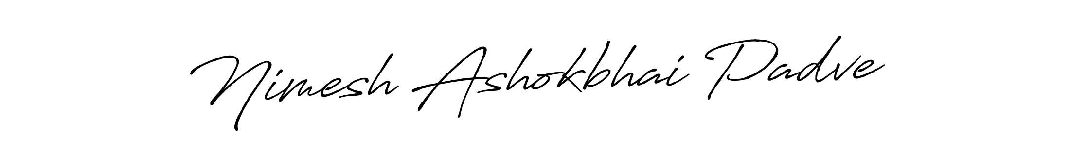 Best and Professional Signature Style for Nimesh Ashokbhai Padve. Antro_Vectra_Bolder Best Signature Style Collection. Nimesh Ashokbhai Padve signature style 7 images and pictures png