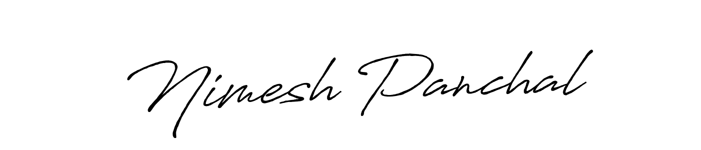 if you are searching for the best signature style for your name Nimesh Panchal. so please give up your signature search. here we have designed multiple signature styles  using Antro_Vectra_Bolder. Nimesh Panchal signature style 7 images and pictures png