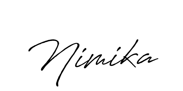 See photos of Nimika official signature by Spectra . Check more albums & portfolios. Read reviews & check more about Antro_Vectra_Bolder font. Nimika signature style 7 images and pictures png