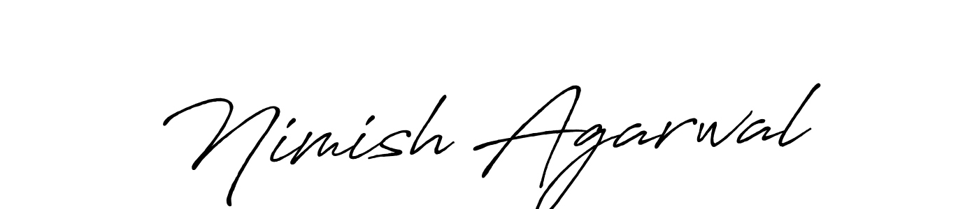 Similarly Antro_Vectra_Bolder is the best handwritten signature design. Signature creator online .You can use it as an online autograph creator for name Nimish Agarwal. Nimish Agarwal signature style 7 images and pictures png