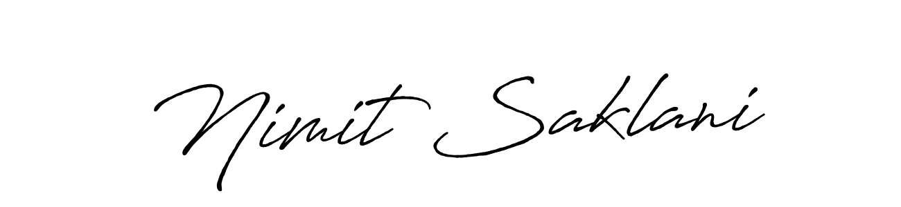 This is the best signature style for the Nimit Saklani name. Also you like these signature font (Antro_Vectra_Bolder). Mix name signature. Nimit Saklani signature style 7 images and pictures png