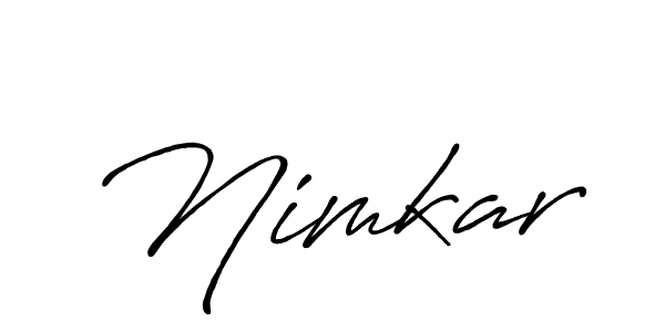 Best and Professional Signature Style for Nimkar. Antro_Vectra_Bolder Best Signature Style Collection. Nimkar signature style 7 images and pictures png
