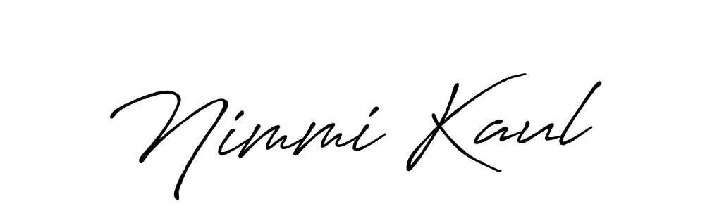 See photos of Nimmi Kaul official signature by Spectra . Check more albums & portfolios. Read reviews & check more about Antro_Vectra_Bolder font. Nimmi Kaul signature style 7 images and pictures png