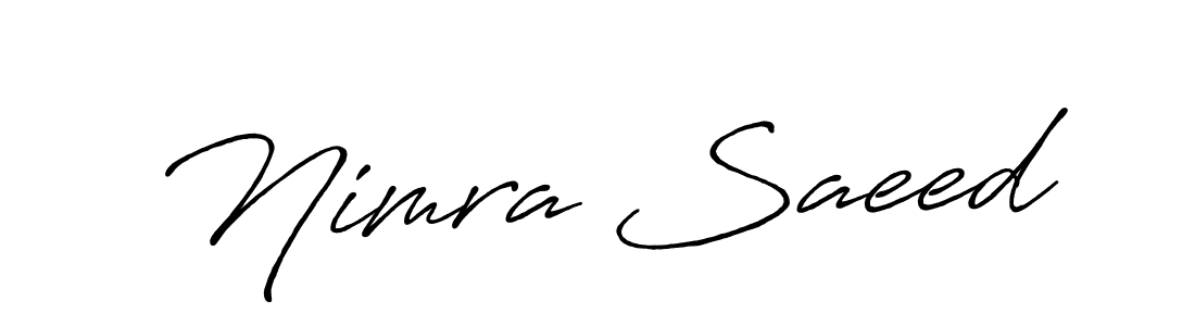 Best and Professional Signature Style for Nimra Saeed. Antro_Vectra_Bolder Best Signature Style Collection. Nimra Saeed signature style 7 images and pictures png