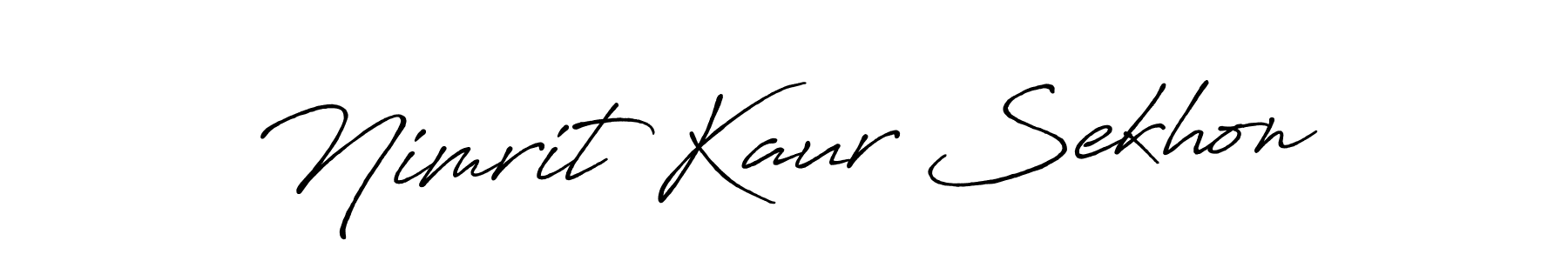 Make a beautiful signature design for name Nimrit Kaur Sekhon. Use this online signature maker to create a handwritten signature for free. Nimrit Kaur Sekhon signature style 7 images and pictures png