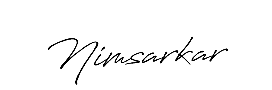 Here are the top 10 professional signature styles for the name Nimsarkar. These are the best autograph styles you can use for your name. Nimsarkar signature style 7 images and pictures png