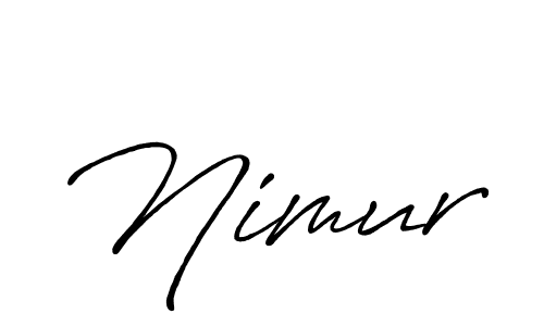 See photos of Nimur official signature by Spectra . Check more albums & portfolios. Read reviews & check more about Antro_Vectra_Bolder font. Nimur signature style 7 images and pictures png