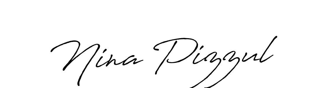 Similarly Antro_Vectra_Bolder is the best handwritten signature design. Signature creator online .You can use it as an online autograph creator for name Nina Pizzul. Nina Pizzul signature style 7 images and pictures png