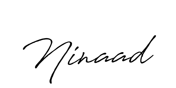 How to make Ninaad name signature. Use Antro_Vectra_Bolder style for creating short signs online. This is the latest handwritten sign. Ninaad signature style 7 images and pictures png