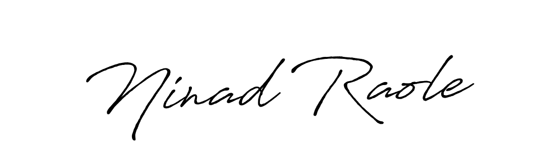 Make a beautiful signature design for name Ninad Raole. Use this online signature maker to create a handwritten signature for free. Ninad Raole signature style 7 images and pictures png