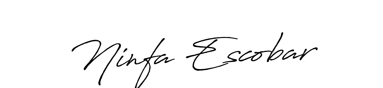 You can use this online signature creator to create a handwritten signature for the name Ninfa Escobar. This is the best online autograph maker. Ninfa Escobar signature style 7 images and pictures png