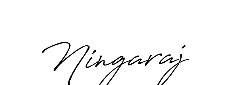 Create a beautiful signature design for name Ningaraj. With this signature (Antro_Vectra_Bolder) fonts, you can make a handwritten signature for free. Ningaraj signature style 7 images and pictures png