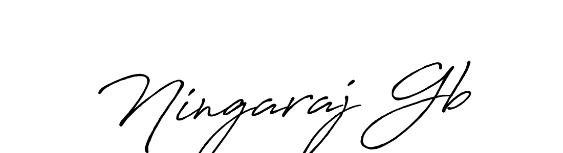Also we have Ningaraj Gb name is the best signature style. Create professional handwritten signature collection using Antro_Vectra_Bolder autograph style. Ningaraj Gb signature style 7 images and pictures png