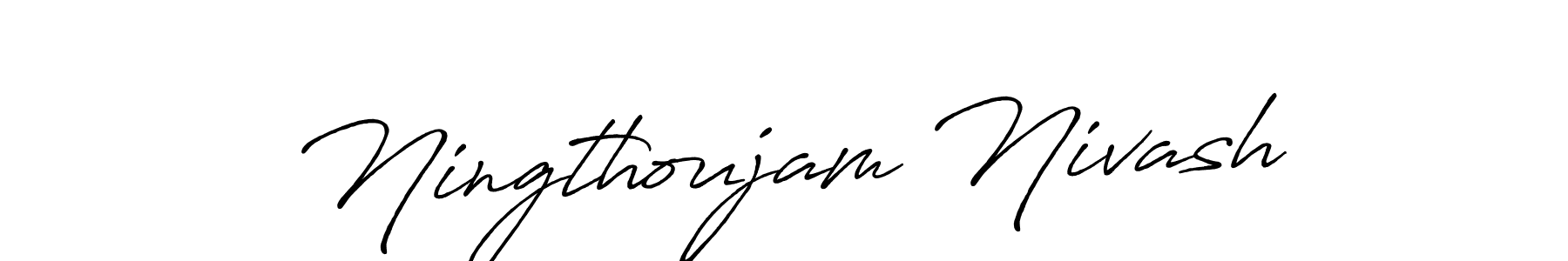 This is the best signature style for the Ningthoujam Nivash name. Also you like these signature font (Antro_Vectra_Bolder). Mix name signature. Ningthoujam Nivash signature style 7 images and pictures png