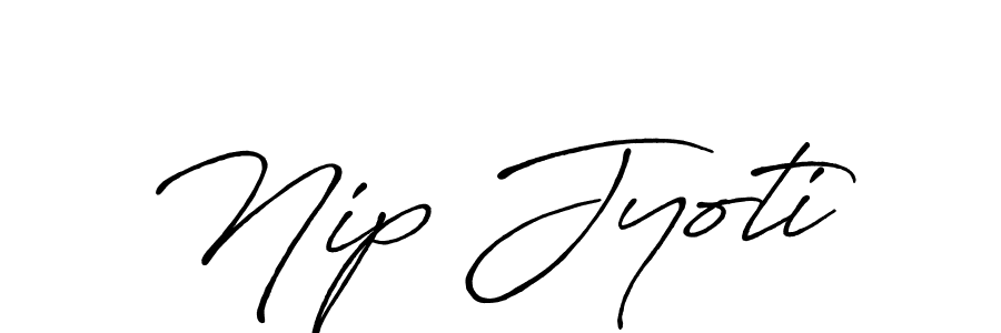 Similarly Antro_Vectra_Bolder is the best handwritten signature design. Signature creator online .You can use it as an online autograph creator for name Nip Jyoti. Nip Jyoti signature style 7 images and pictures png
