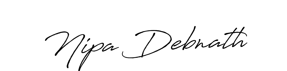 This is the best signature style for the Nipa Debnath name. Also you like these signature font (Antro_Vectra_Bolder). Mix name signature. Nipa Debnath signature style 7 images and pictures png